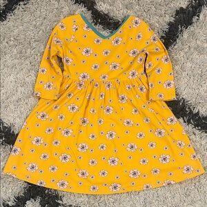 Matilda Jane Yellow Floral Kids Dress